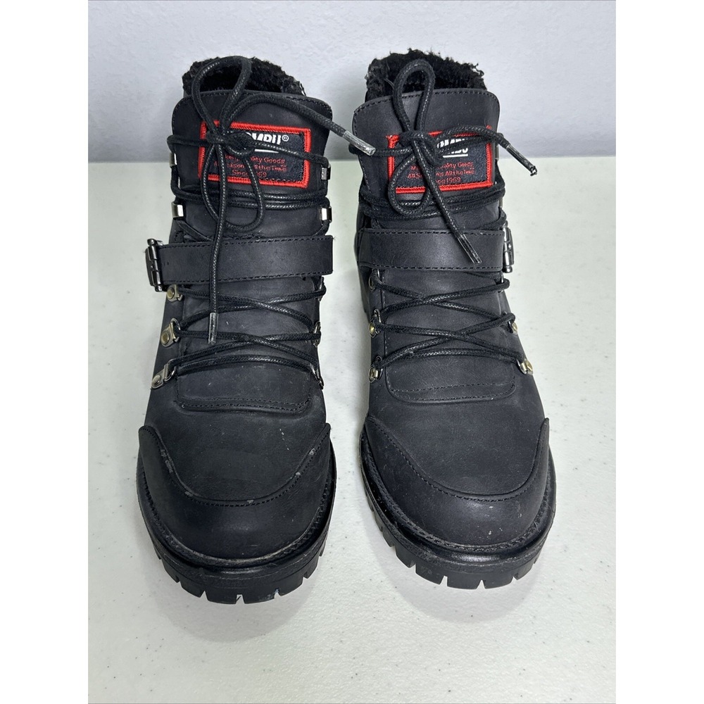 Khombu Women's Size 8.5 Outdoor Boot Black work gothic